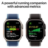 Apple смарт-сағаты Watch Ultra 3 GPS + Cellular 49mm Natural Titanium Case with Blue/Bright Blue Trail Loop - S/M - фото 4