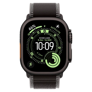 Apple смарт-сағаты Watch Ultra 3 GPS + Cellular 49mm Black Titanium Case with Black/Charcoal Trail Loop - S/M - фото 2