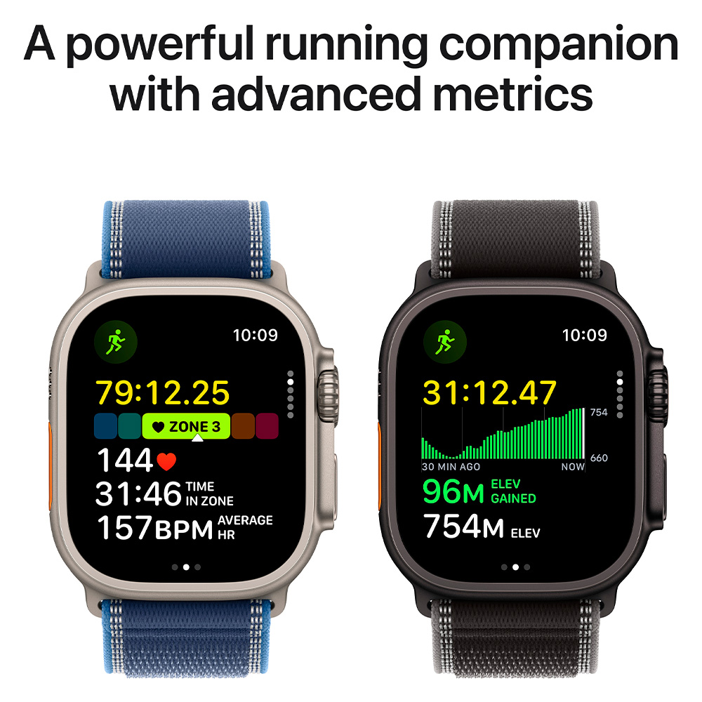 Смарт-часы Apple Watch Ultra 3 GPS + Cellular 49mm Black Titanium Case with Black Alpine Loop Large - фото 4