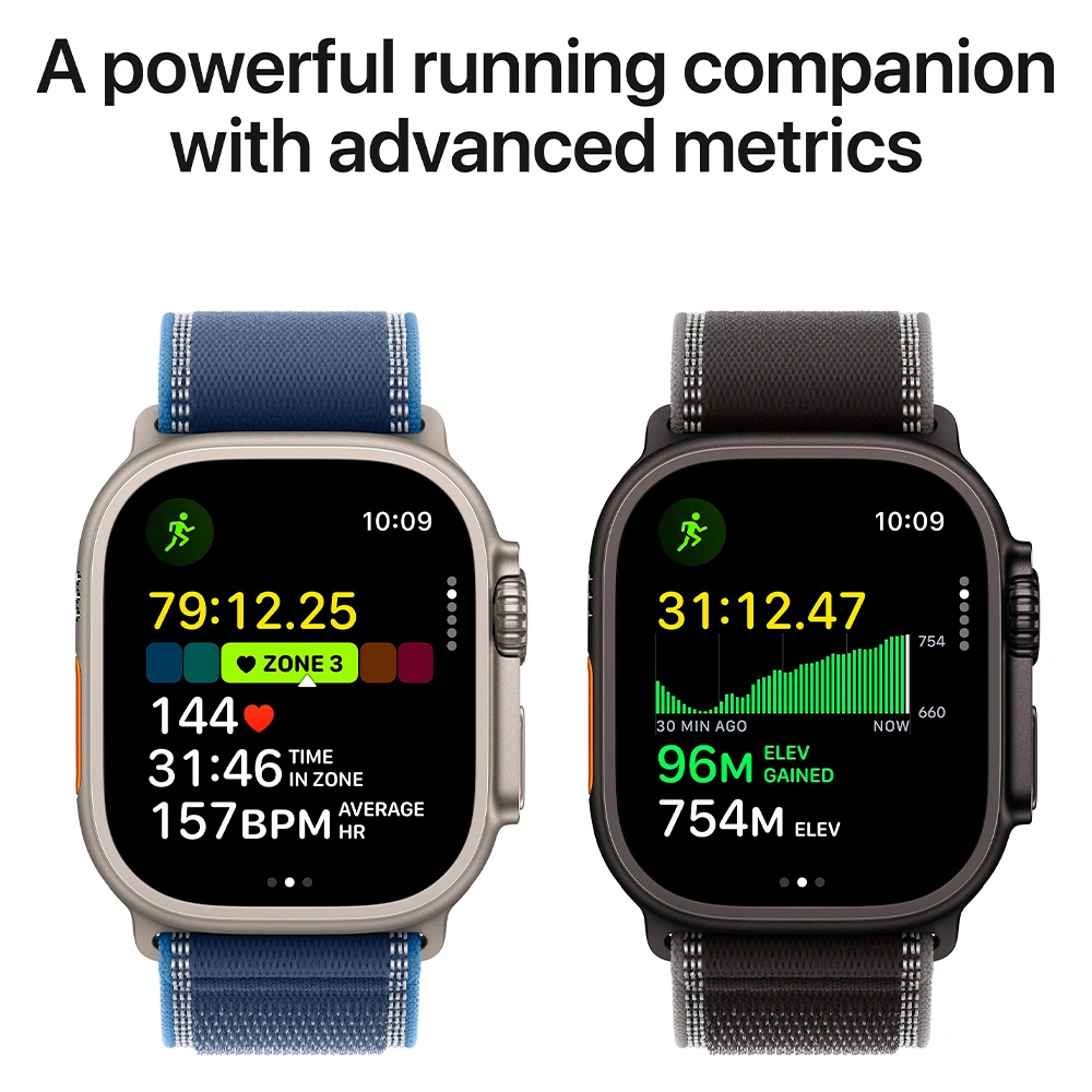 Смарт-часы Apple Watch Ultra 3 GPS + Cellular 49mm Black Titanium Case with Black Alpine Loop Large - фото 4