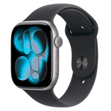 Apple смарт сағаттары Watch Series 11 GPS 46mm Space Grey Aluminium Case with Black Sport Band - S/M