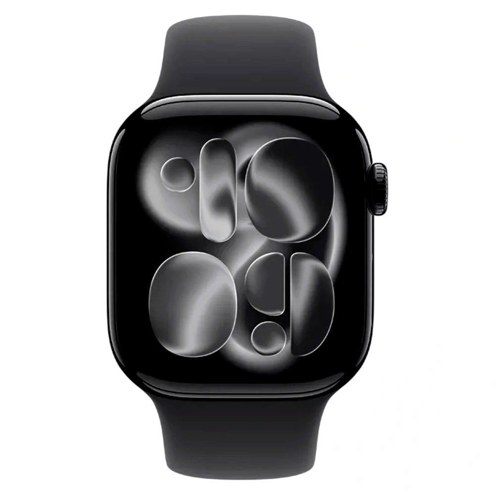 Смарт часы Apple Watch Series 11&nbsp;GPS&nbsp;46mm&nbsp;Jet Black Aluminium Case with Black Sport Band - S/M - фото 8