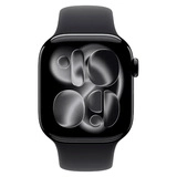 Смарт часы Apple Watch Series 11&nbsp;GPS&nbsp;46mm&nbsp;Jet Black Aluminium Case with Black Sport Band - S/M - фото 8