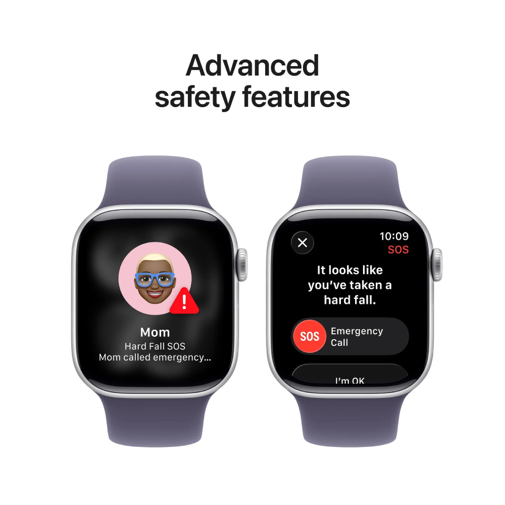 Смарт часы Apple Watch Series 11&nbsp;GPS&nbsp;42mm&nbsp;Silver Aluminium Case with Purple Fog Sport Band - S/M - фото 6