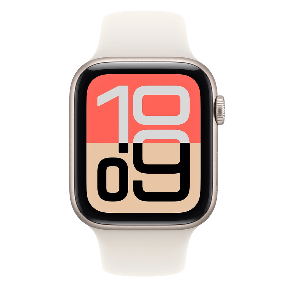 Смарт часы Apple Watch SE 3&nbsp;GPS&nbsp;44mm&nbsp;Starlight Aluminium Case with Starlight Sport Band - S/M - фото 5