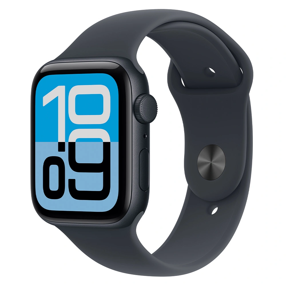 Apple смарт сағаты Watch SE 3 GPS 44mm Midnight Aluminium Case with Midnight Sport Band - S/M