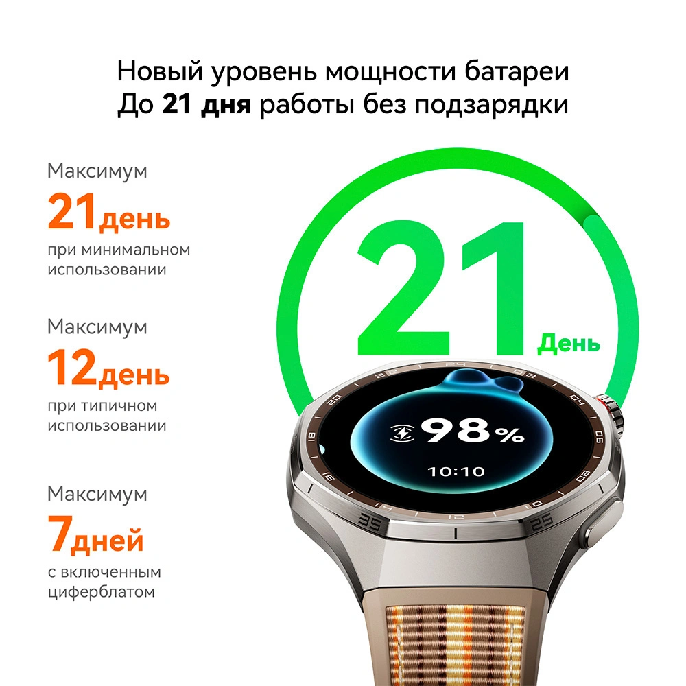 Смарт часы HUAWEI Watch GT 6 Pro (46mm) Black Atum-B29F - фото 8