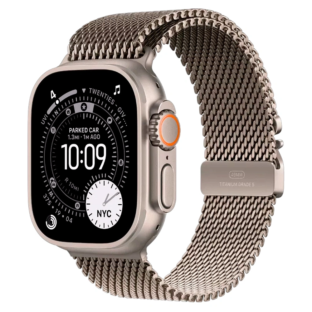 Смарт часы Apple Watch Ultra 3 GPS + Cel49mmNat Titm Case with Nat Titm Milanese Loop - Large