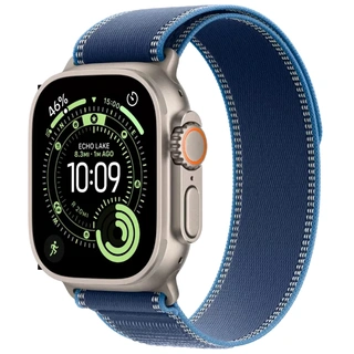 Смарт часы Apple Watch Ultra 3 GPS + Cel49mmNat Titm Case with Blue/Bright Blue Trail Loop - M/L MEWU4QR/A '25
