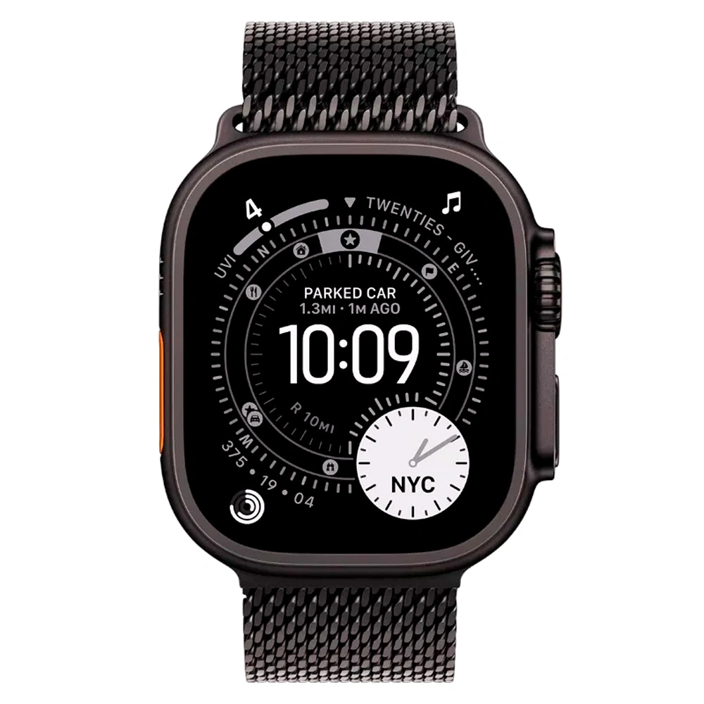 Смарт часы Apple Watch Ultra 3 GPS + Cel 49mm Black Tit Case with Black Tit Milanese Loop - Medium - фото 2