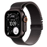 Смарт часы Apple Watch Ultra 3 GPS + Cel 49mm Black Tit Case with Black Tit Milanese Loop - Medium