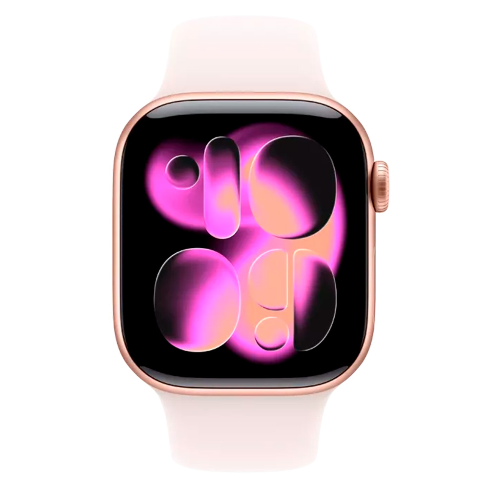 Смарт часы Apple Watch Series 11 GPS 42 mm Rose Gold Alum Case with Light Blush Sport Band - S/M - фото 2