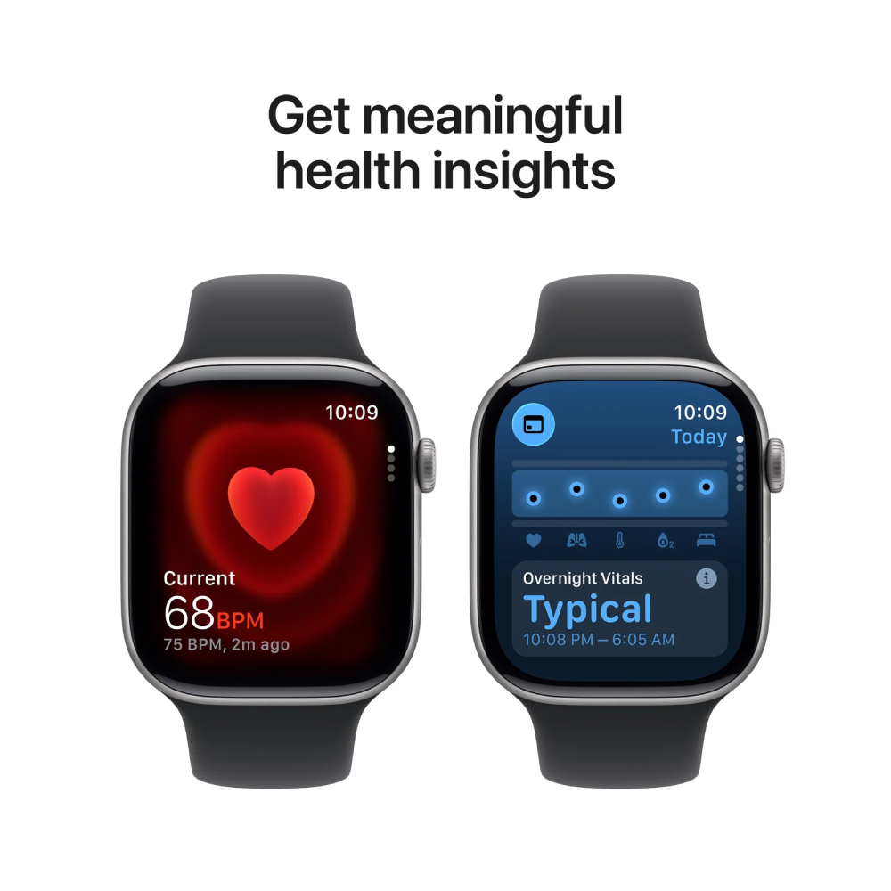 Смарт-часы Apple Watch Series 11&nbsp;GPS&nbsp;42mm&nbsp;Space Grey Aluminium Case with Black Sport Band - S/M - фото 5