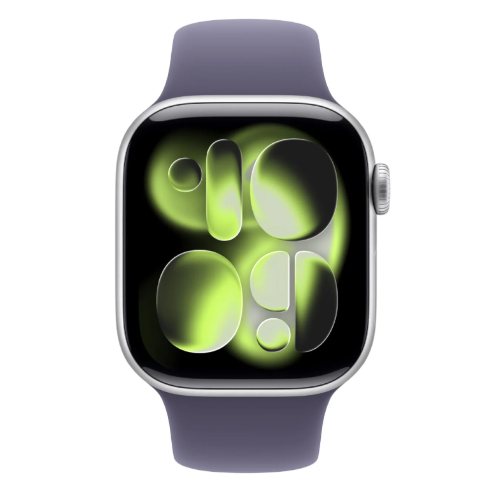 Смарт часы Apple Watch Series 11GPS42mmSilver Aluminium Case with Purple Fog Sport Band - M/L MEU7 - фото 2