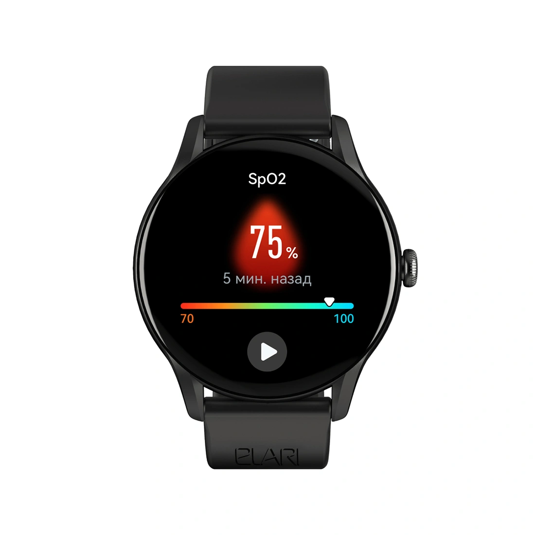 Смарт часы Elari Chrono Pro черный KP-N2-BLACK - фото 2