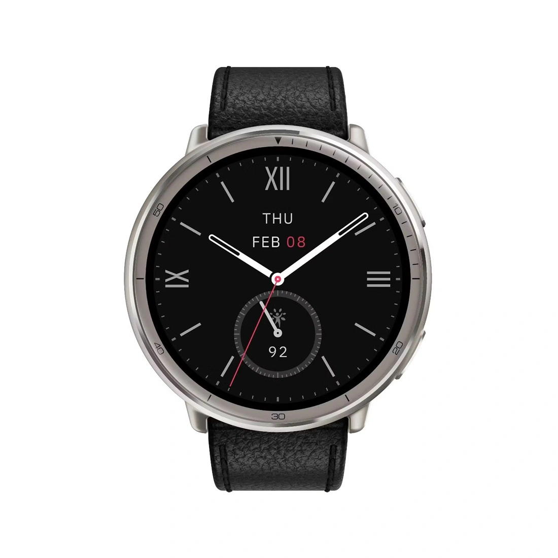 Смарт часы Amazfit Active 2 Round A2437 Black Leather A2437 - фото 3