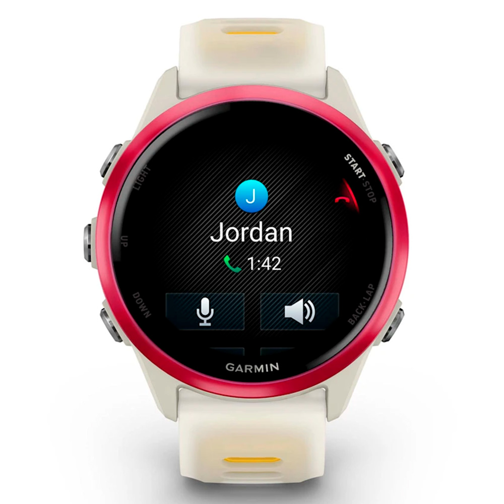 Смарт часы Garmin Forerunner 570 - 42mm Raspberry white (010-02970-02) - фото 4