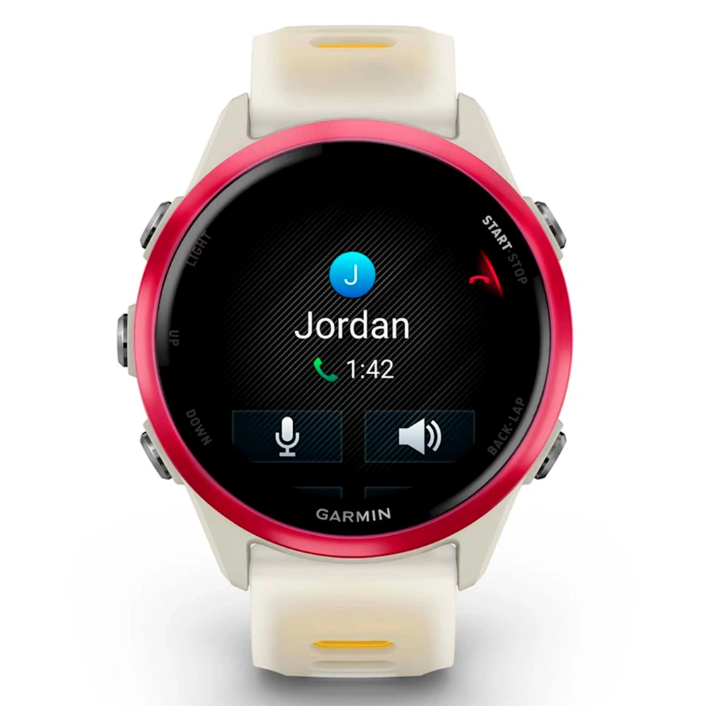 Смарт часы Garmin Forerunner 570 - 42mm Raspberry white (010-02970-02) - фото 4