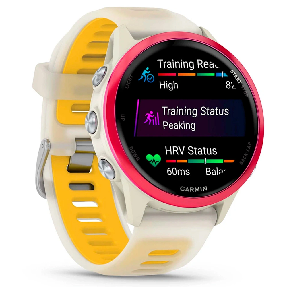 Смарт часы Garmin Forerunner 570 - 42mm Raspberry white (010-02970-02) - фото 3