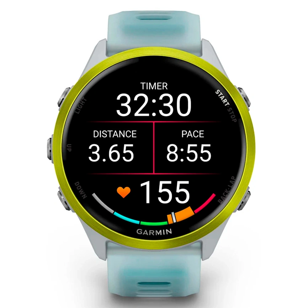 Смарт часы Garmin Forerunner 570 - 47mm White yellow (010-02971-01) - фото 2