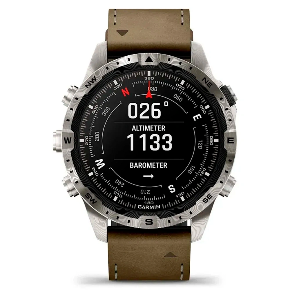 Смарт часы Garmin MARQ Adventurer Gen 2 Damascus Edition, EMEA, (010-03393-31) - фото 2