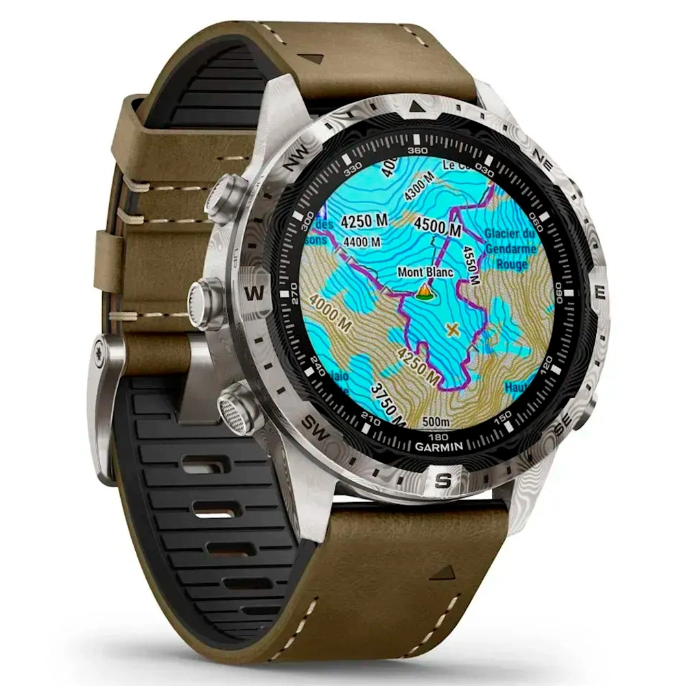 Смарт часы Garmin MARQ Adventurer Gen 2 Damascus Edition, EMEA, (010-03393-31) - фото 3