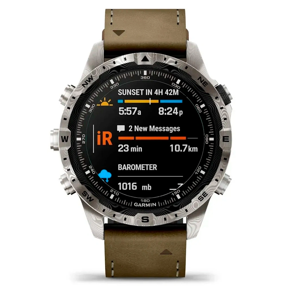 Смарт часы Garmin MARQ Adventurer Gen 2 Damascus Edition, EMEA, (010-03393-31) - фото 8