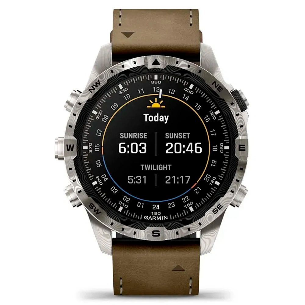 Смарт часы Garmin MARQ Adventurer Gen 2 Damascus Edition, EMEA, (010-03393-31) - фото 10
