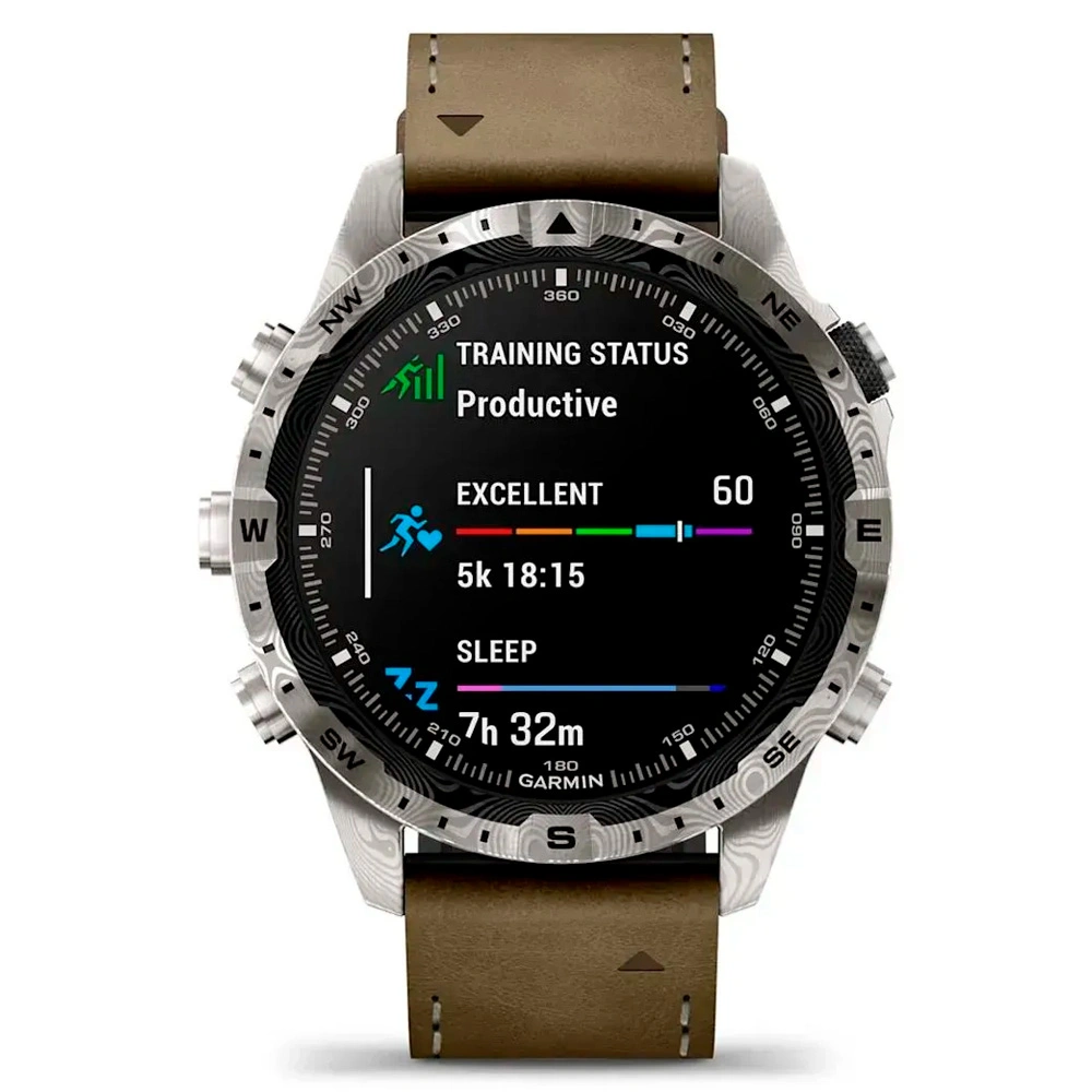 Смарт часы Garmin MARQ Adventurer Gen 2 Damascus Edition, EMEA, (010-03393-31) - фото 11