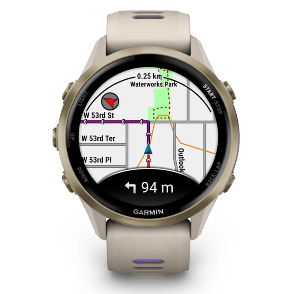 Смарт часы GARMIN FORERUNNER 970 47мм 010-02969-12 Beige - фото 3