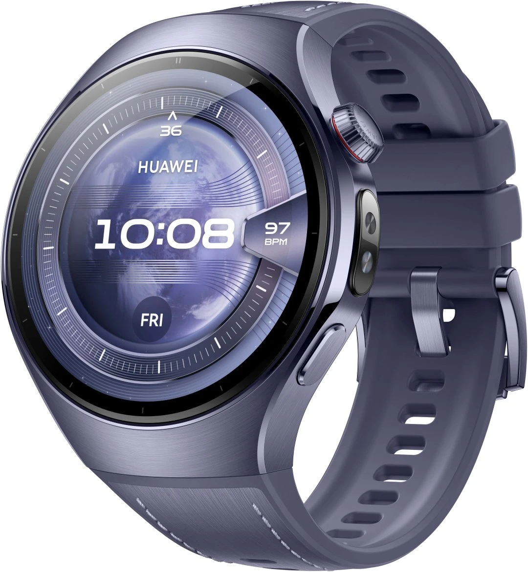 Смарт-часы Huawei Watch 5 46 мм фиолетовый + подарок  - фото 6