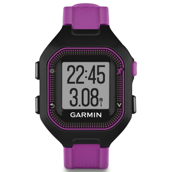 Спортивные часы Garmin Forerunner 25 18,5mm Black/Purple - фото 2