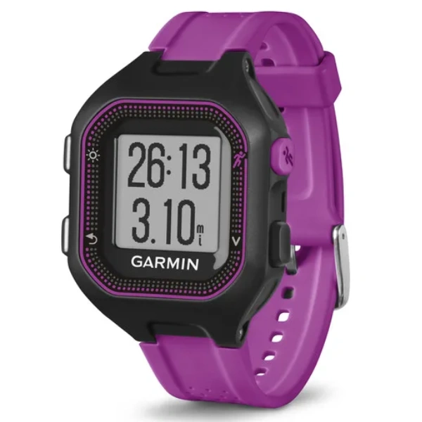 Спортивные часы Garmin Forerunner 25 18,5mm Black/Purple