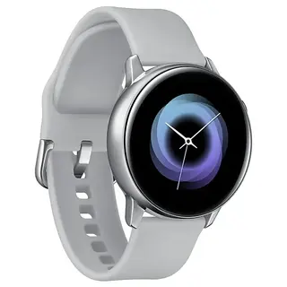 Samsung смарт сағаттары Galaxy Watch Active SM-R500 Silver (SM-R500NZSASKZ)