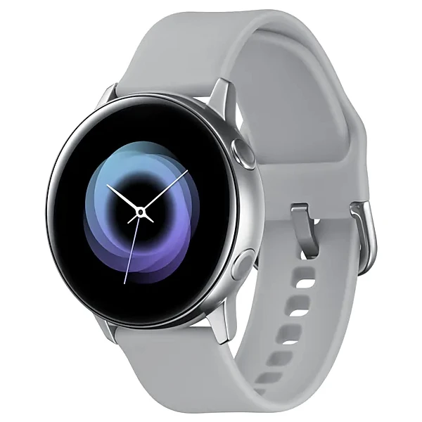 Samsung смарт сағаттары Galaxy Watch Active SM-R500 Silver (SM-R500NZSASKZ)