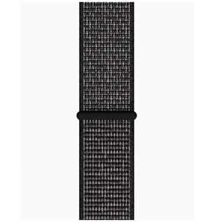 Смарт-часы Apple Watch Nike+ Series 4 44mm Space Grey, спортивный ремешок черного цвета (MU7J2GK/A)