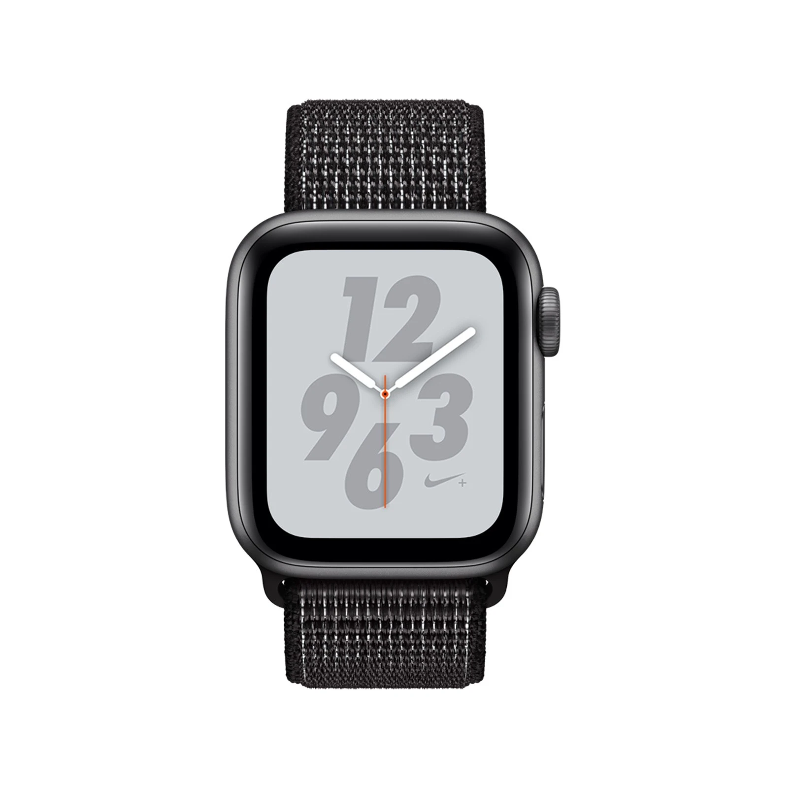 Смарт-часы Apple Watch Nike+ Series 4 44mm Space Grey, спортивный ремешок черного цвета (MU7J2GK/A) - фото 3