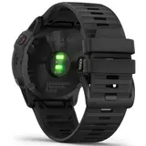 Смарт-часы Garmin Fenix 6X Pro Black with Black Band - фото 4