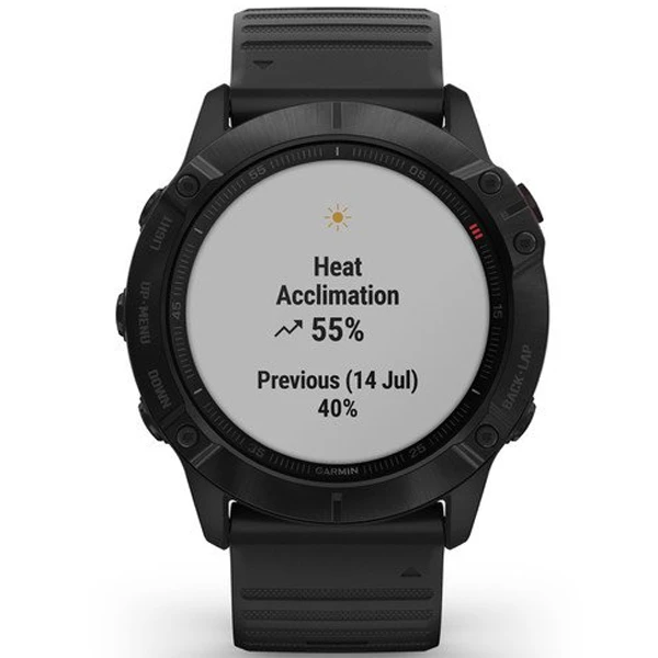 Смарт-часы Garmin Fenix 6X Pro Black with Black Band - фото 7