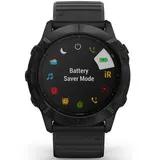 Смарт-часы Garmin Fenix 6X Pro Black with Black Band - фото 5