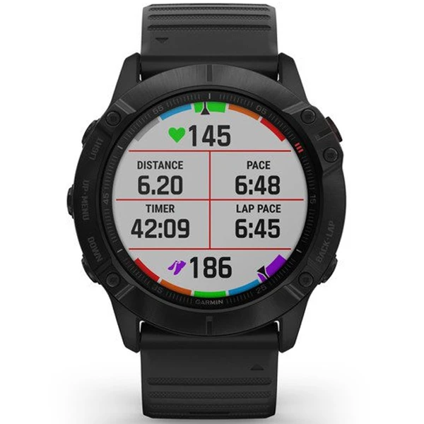 Смарт-часы Garmin Fenix 6X Pro Black with Black Band - фото 6