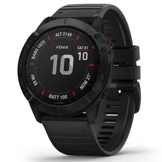 Смарт-часы Garmin Fenix 6X Pro Black with Black Band