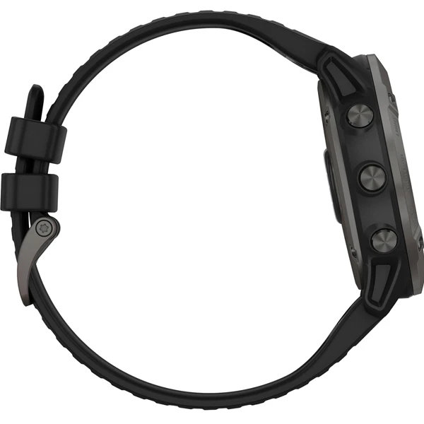 Смарт-часы Garmin Fenix 6X Sapphire Carbon Gray with Black Band - фото 5