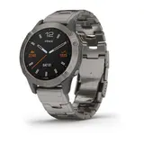 Garmin смарт сағаты Fenix 6 Sapphire титан білезігі бар титан (010-02158-23)