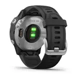 Смарт-часы Garmin Fenix 6s серебристый с черным ремешком - фото 4