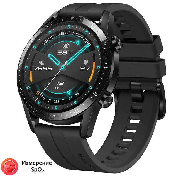 Смарт-часы HUAWEI Watch GT2 Sport 46mm Matte Black