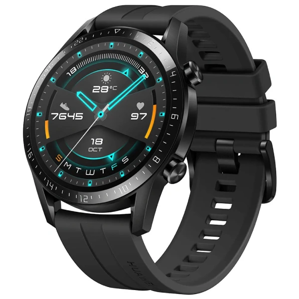 Смарт-часы HUAWEI Watch GT2 Sport 46mm Matte Black - фото 2