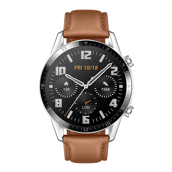 Смарт-часы HUAWEI Watch GT2 Classic 46mm Pebble Brown - фото 3