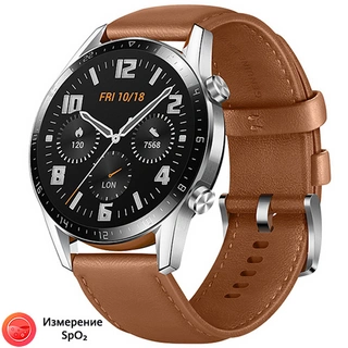 Смарт-часы HUAWEI Watch GT2 Classic 46mm Pebble Brown