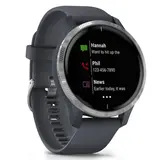 Смарт-часы Garmin Venu Blue Granite Silver (010-02173-03) - фото 4